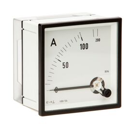 Analoges Dreheisenmessgerät für Wechselstrom, Amperemeter, Typ EQN, 48x48 mm, 72x72 mm, 96x96 mm, 144x144 mm