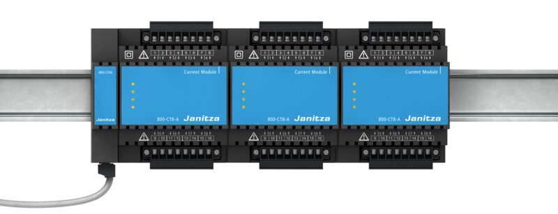 Janitza UMG 801, Current Module, 800-CT8-A + 800-CON