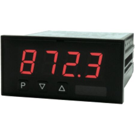 Digitale Messgeräte Typ PVE4... für Wechselstrom und Wechselspannung (AC) für die Messung von Strom und Spannung in Niederspannungsnetzen. Quadratische und rechteckige Bauform (Profilanzeigen).